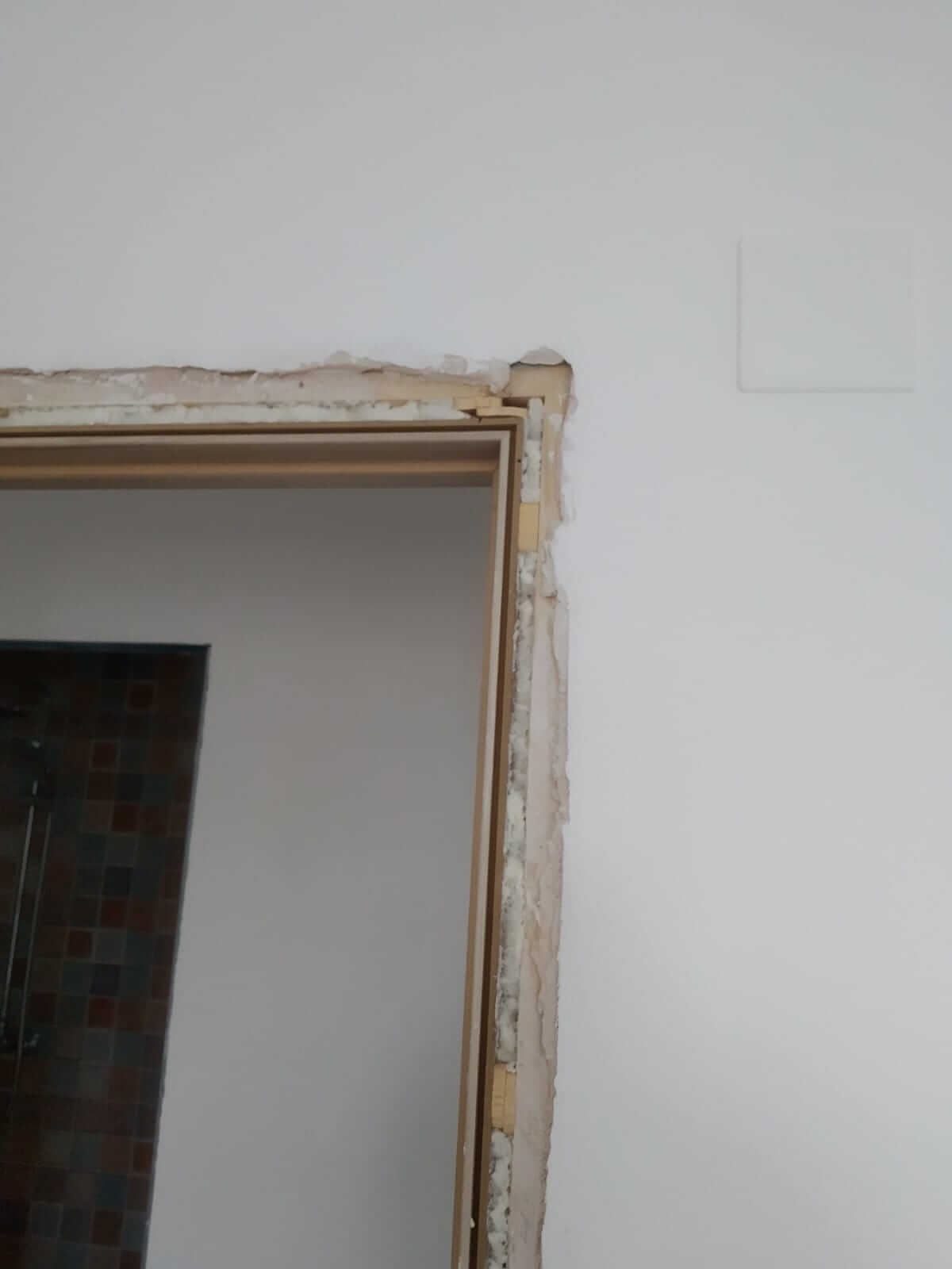 Trabajos carpintero: Instalacion puerta de paso en Málaga