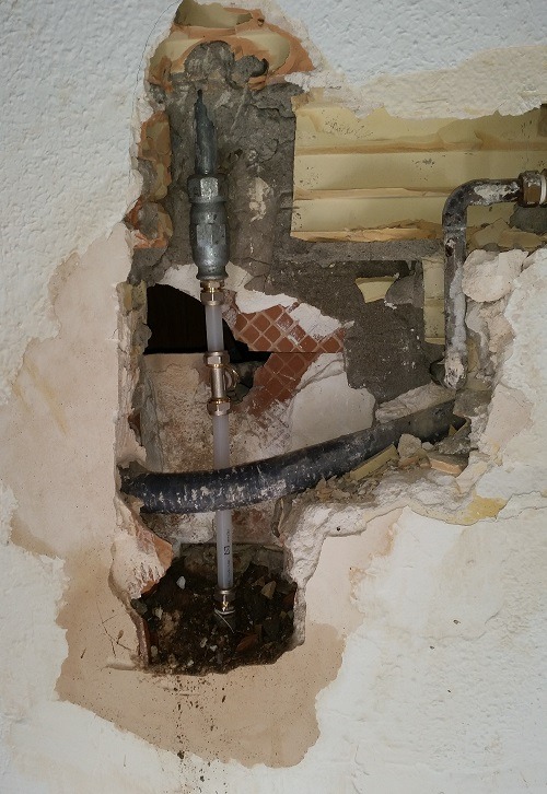 Trabajos de reparacion tubería cobre en malaga