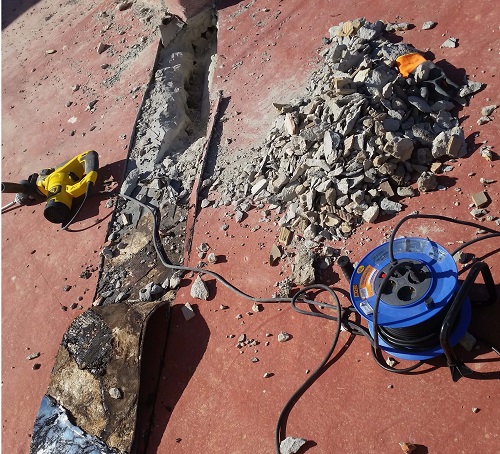 Trabajos de impermeabilizado de terraza