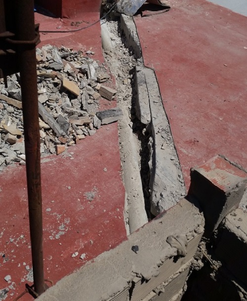 Trabajos de impermeabilizado de terraza
