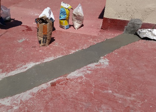 Trabajos de impermeabilizado de terraza