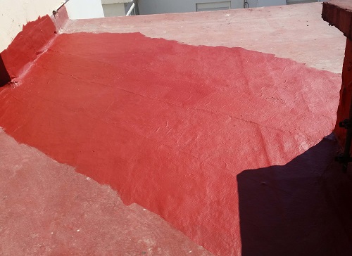 Trabajos de impermeabilizado de terraza