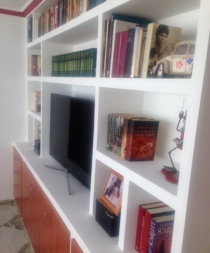 construcción de un mueble de pladur