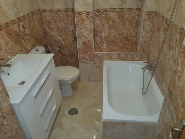 imágenes reparacion de bajante en vivienda malaga
