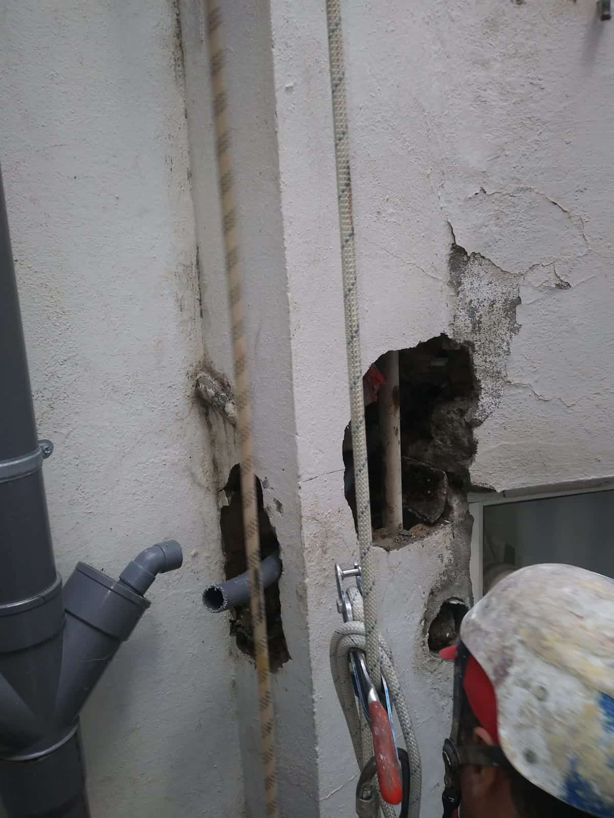 imágenes Instalacion de nuevos bajantes de PVC