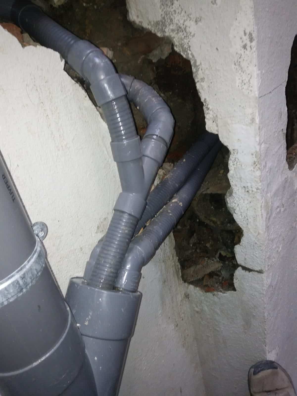 imágenes Instalacion de nuevos bajantes de PVC